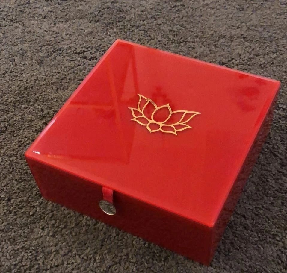 Ruby Glass Casket Ruby Glass Casket - TheBFactory