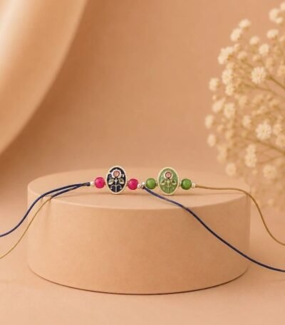 Royal Floral Rakhi - TheBFactory