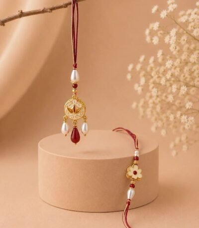 Meenakari Pearl Set - TheBFactory
