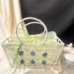 White Rattan Basket - TheBFactory