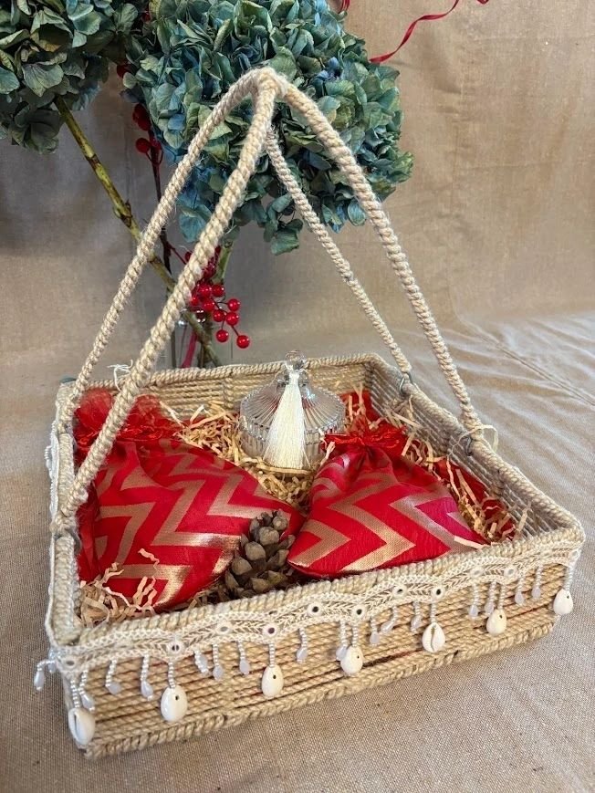 Jute Woven Basket - TheBFactory
