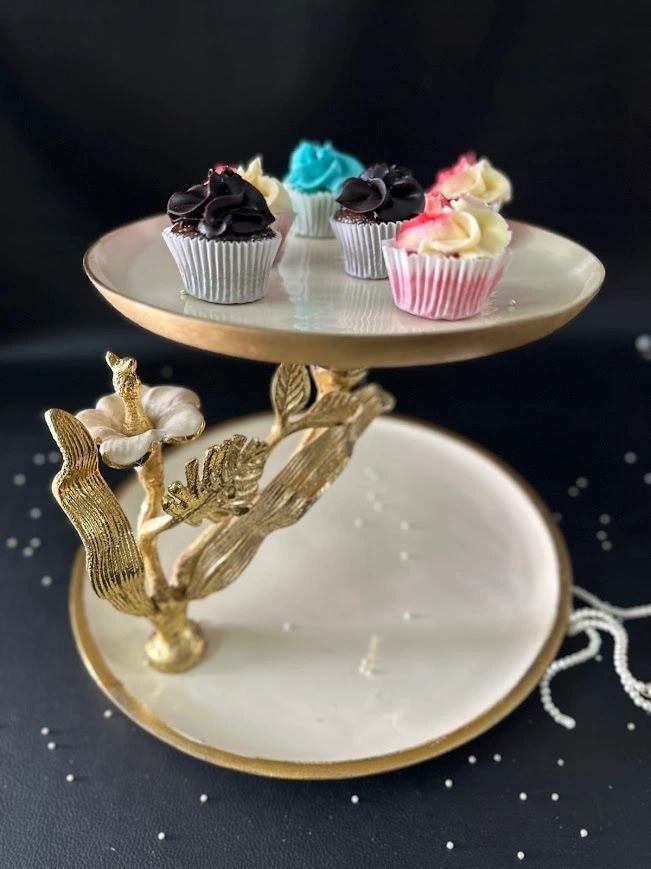 Hibiscus Cake Stand - TheBFactory