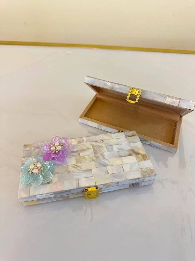 Mother of Pearl Cash Box - TheBFactory