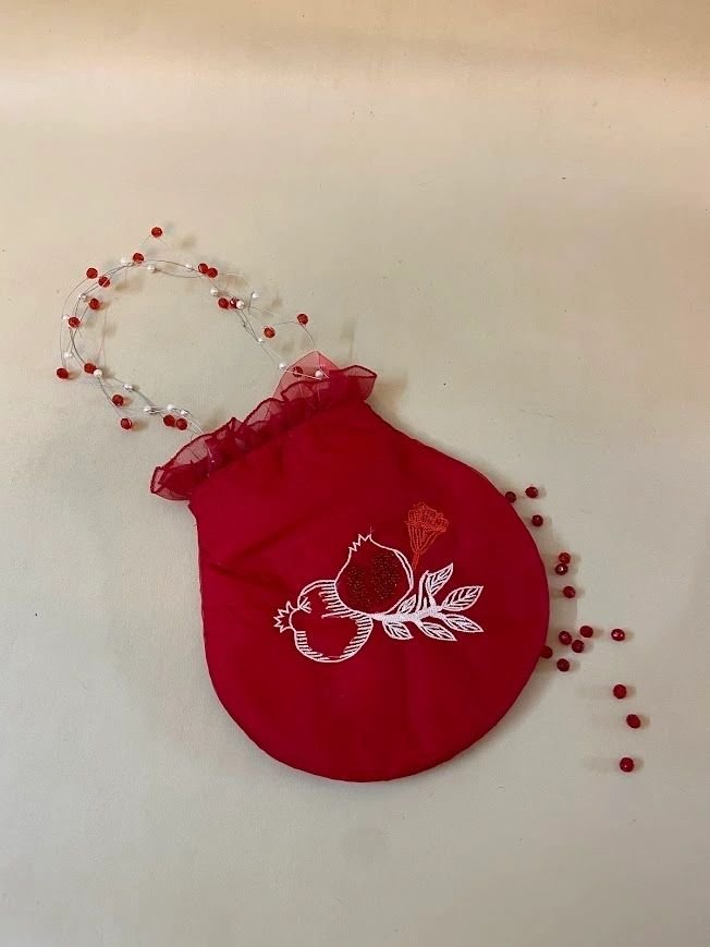 Pomegranate Whispers pouch - TheBFactory