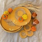 Festive Golden Wicker - TheBFactory