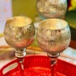 Mercury bowl votives – Set of 3 - TheBFactory