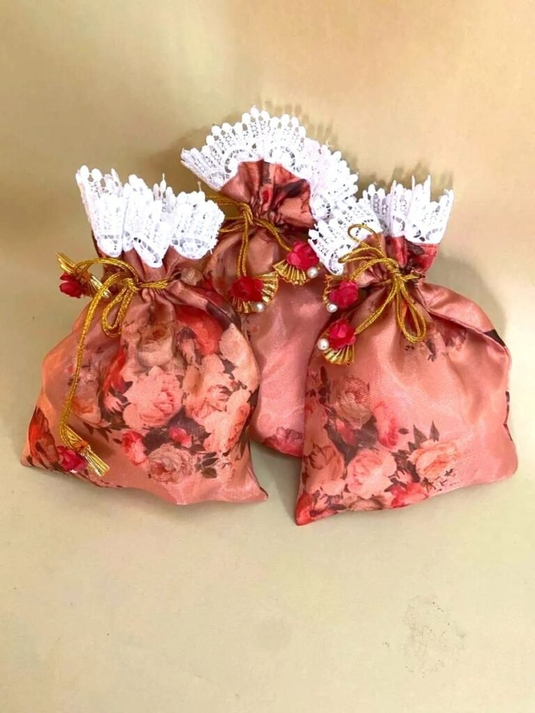 Vintage Fusion Organza pouch - TheBFactory